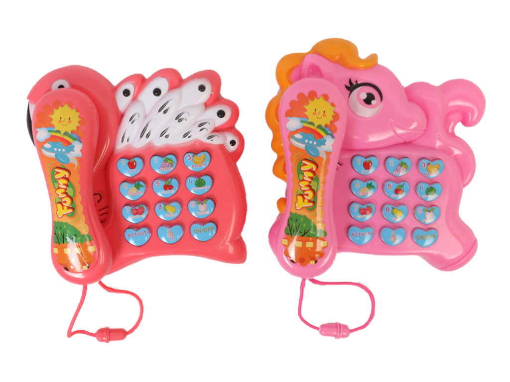 تلفن موزیکال و آموزشی اسباب بازی  shuyi