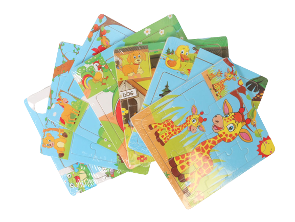 پازل چوبی حیوانات