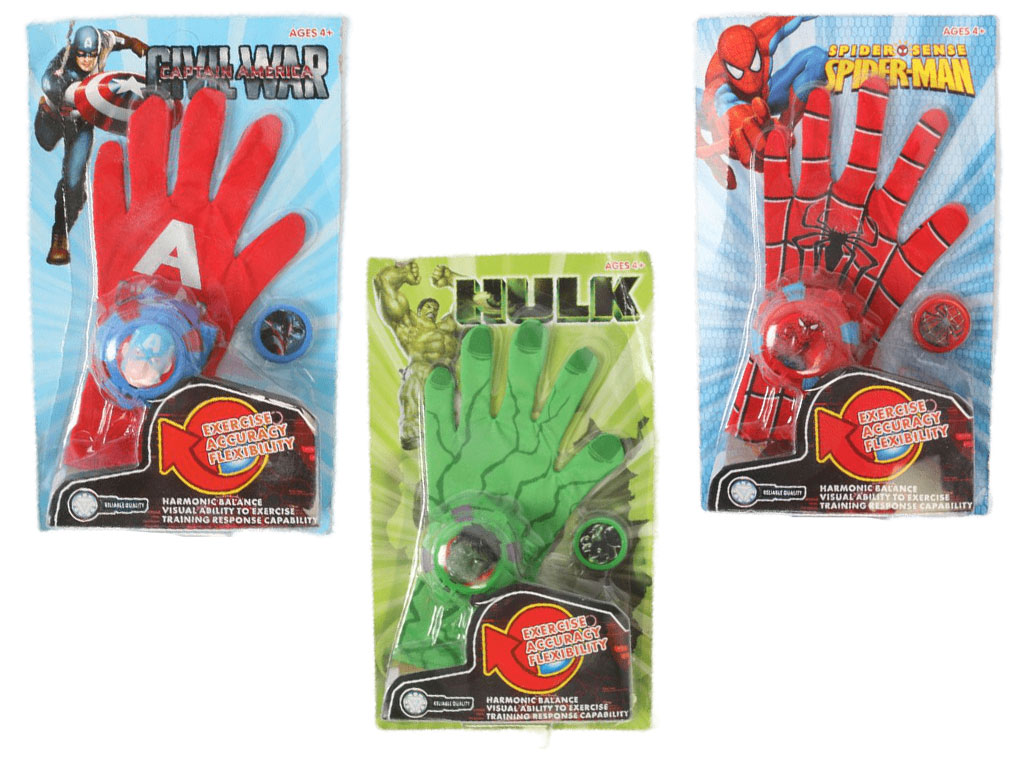 ست دستکش و دستبند پرتاب تیر