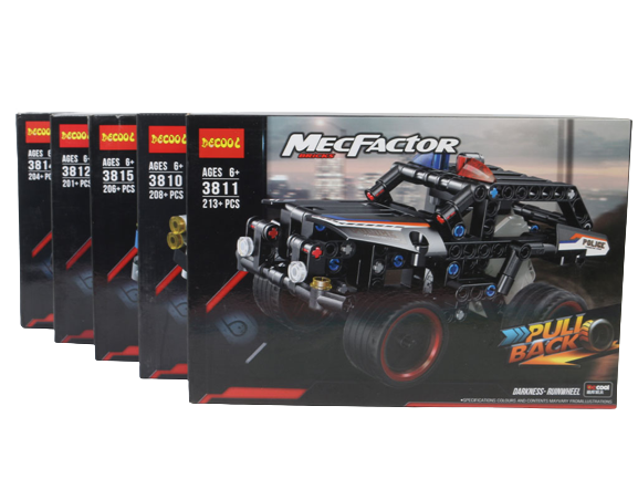 لگو طرح ماشین دکول decool