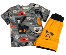 تیشرت و شلوارک matilda kids