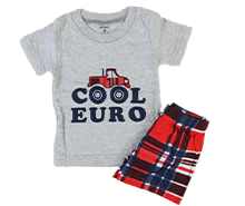 تیشرت  و شلوارک carters