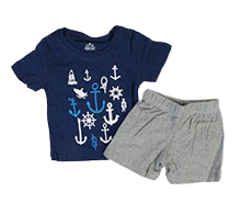 تیشرت  و شلوارک carters