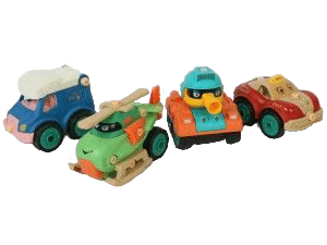 پک 4 عددی وسایل نقلیه پیچ و مهره ای