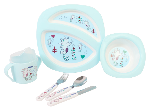 ست ظروف غذا خوری کودک 6 تکه cihcco