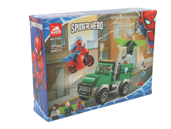 ست لگو اسپایدرمن 111 قطعه Spider Hero