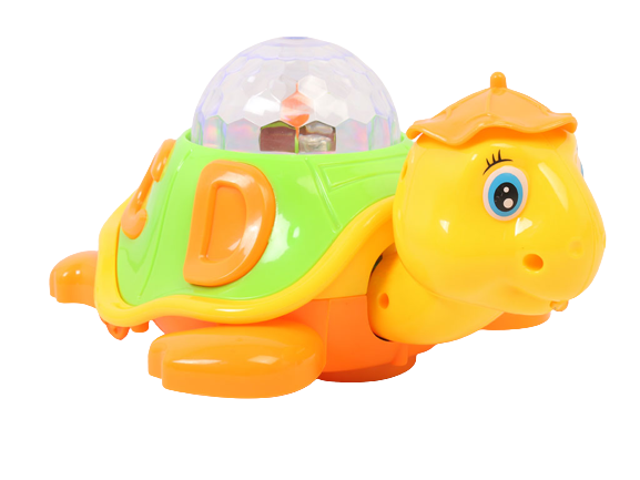 لاک پشت موزیکال و دارای رقص نور اسباب بازی tortoise
