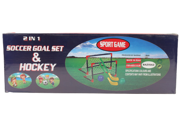 بازی هاکی به همراه دروازه