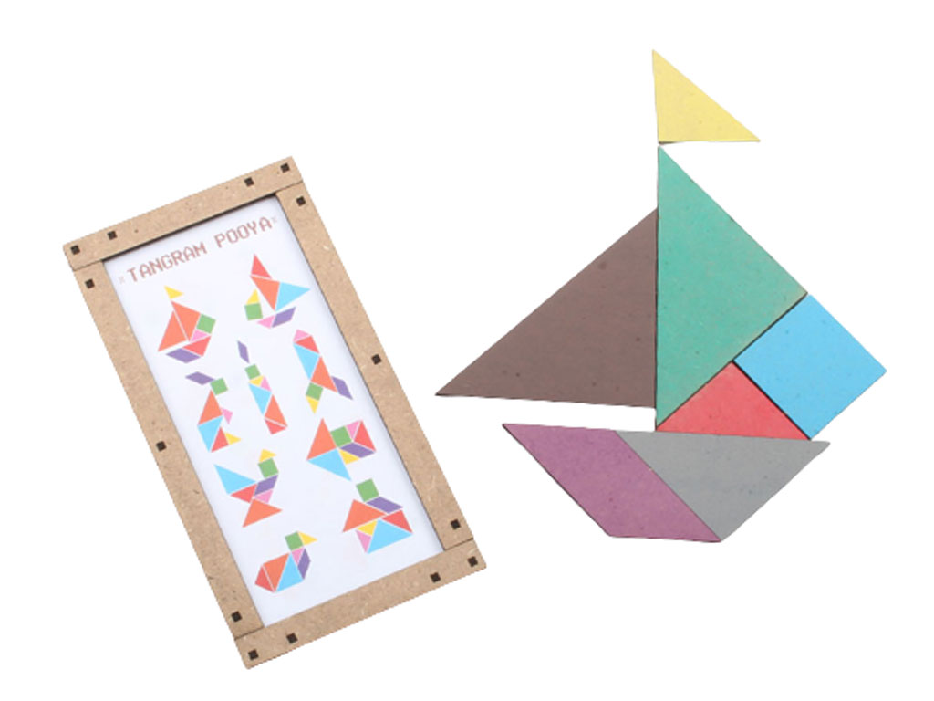تانگرام چوبی