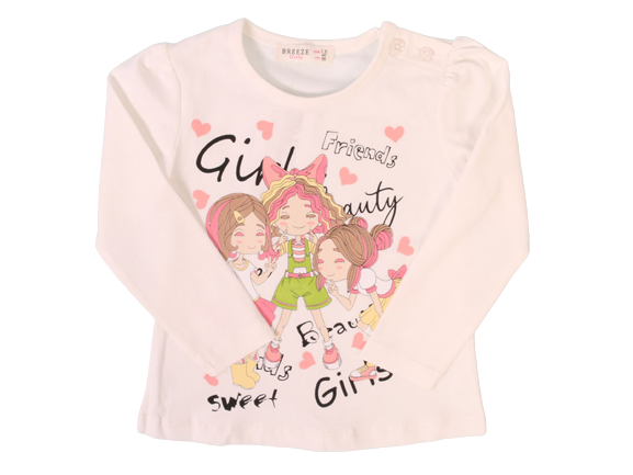 بلوز دخترانه بریز breeze