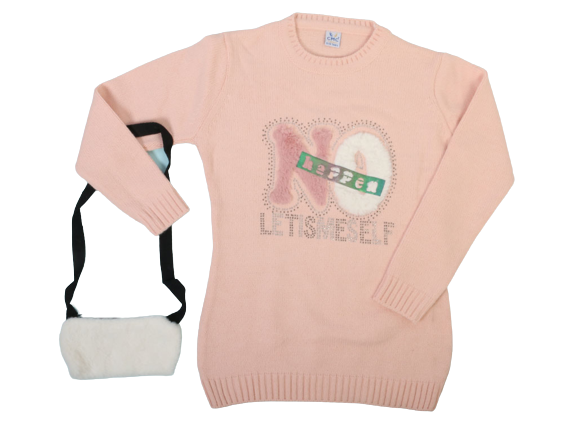 تونیک و کیف بافت دخترانه سی ام سی cmc