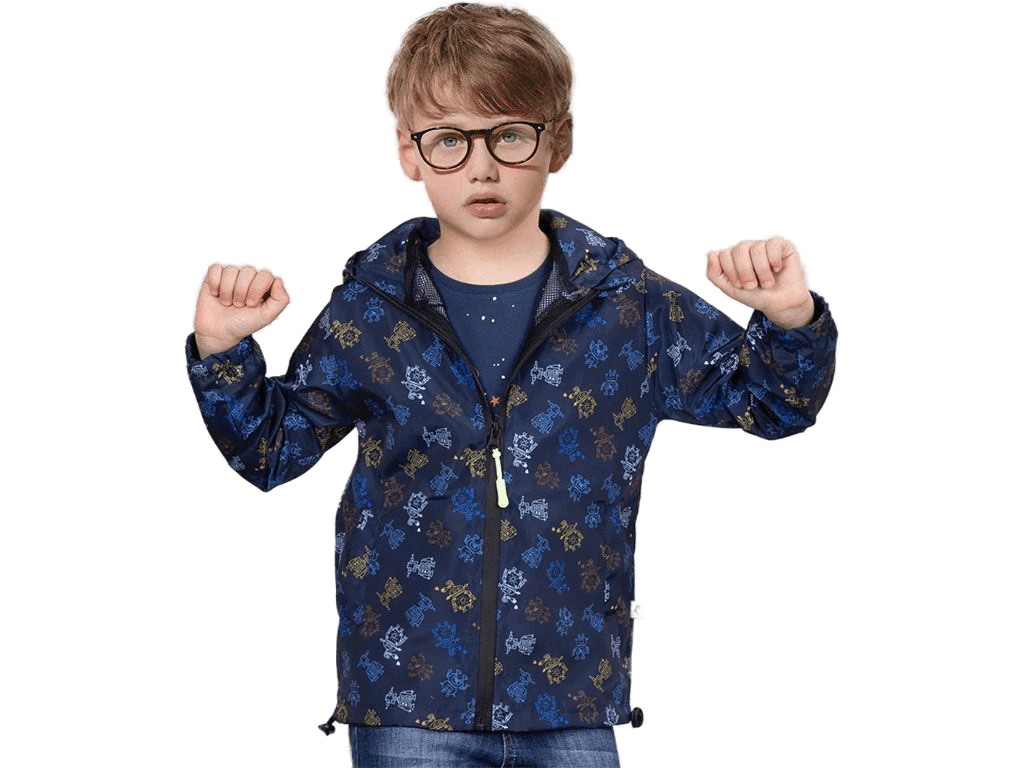 بارانی پسرانه طرح ربات مانکی monkey