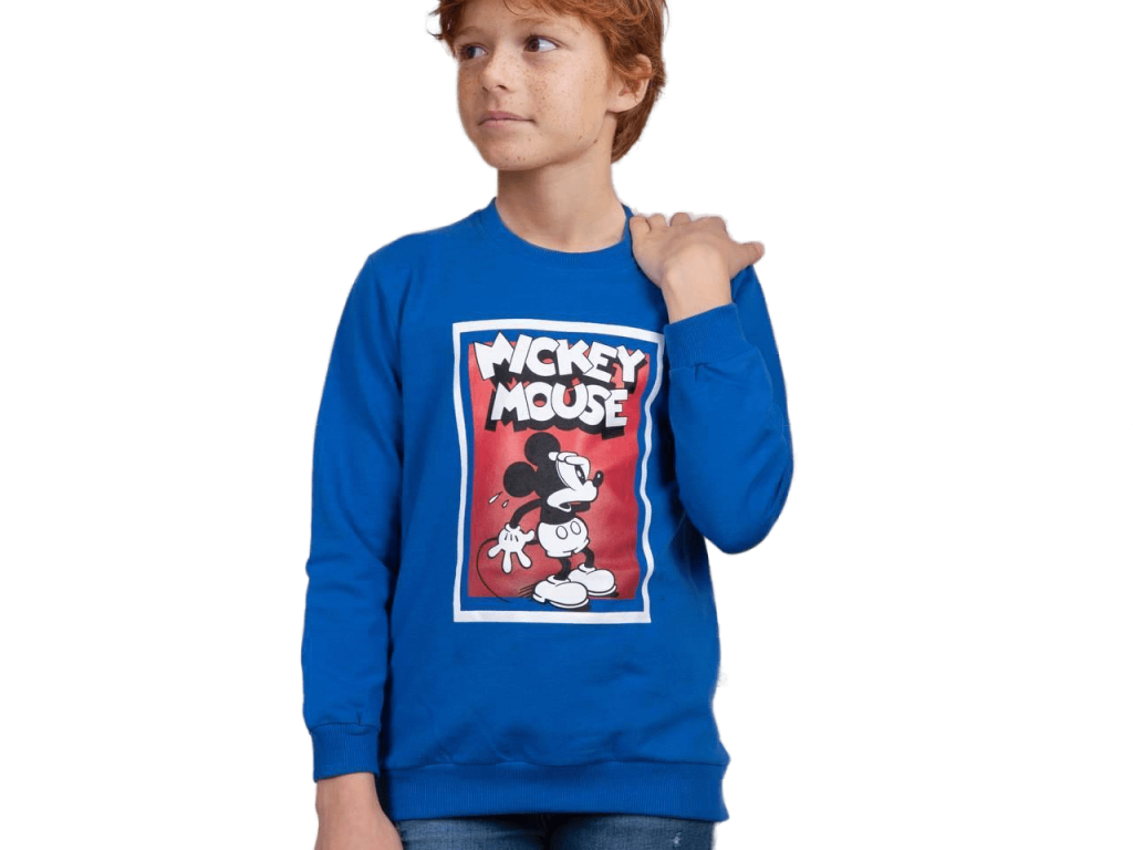 بلوز پسرانه طرح میکی موس پازل puzzle