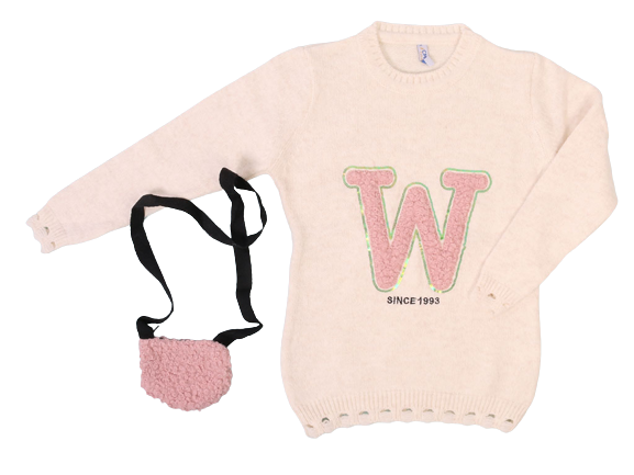 تونیک و کیف بافت دخترانه سی ام سی cmc