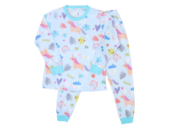 بلوز و شلوار راحتی دخترانه اسب تک شاخ کیدومکس  kido max