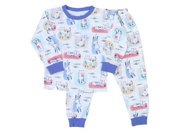 بلوز و شلوار راحتی پسرانه طرحدار کیدومکس kido max