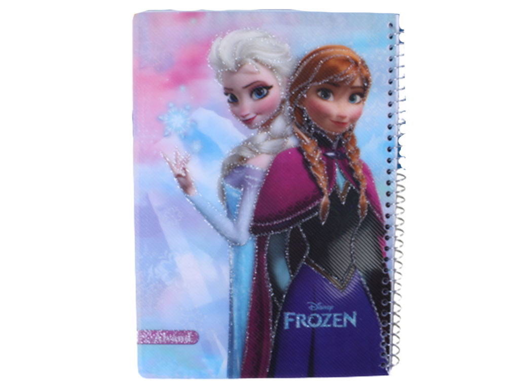 دفتر مشق سیمی 50 برگ با جلد فانتزی اکلیلی الوند