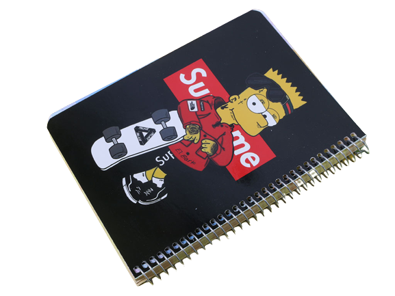 دفتر پلنر (برنامه ریزی) روزانه سیمی 80 برگ فانتزی سویل