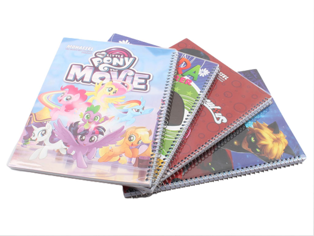 دفتر مشق سیمی 60 برگ جلد دار محصل