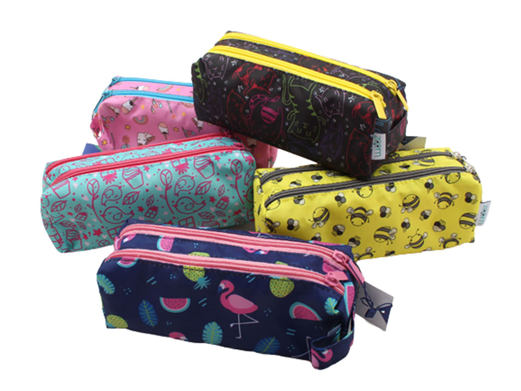 جامدادی دو زیپ زوم Zoom