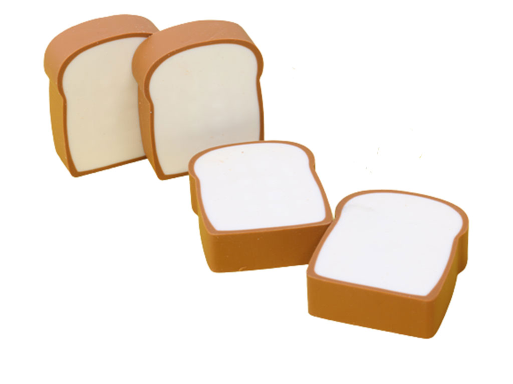 پاک کن 4 عددی فانتزی طرح نان تست