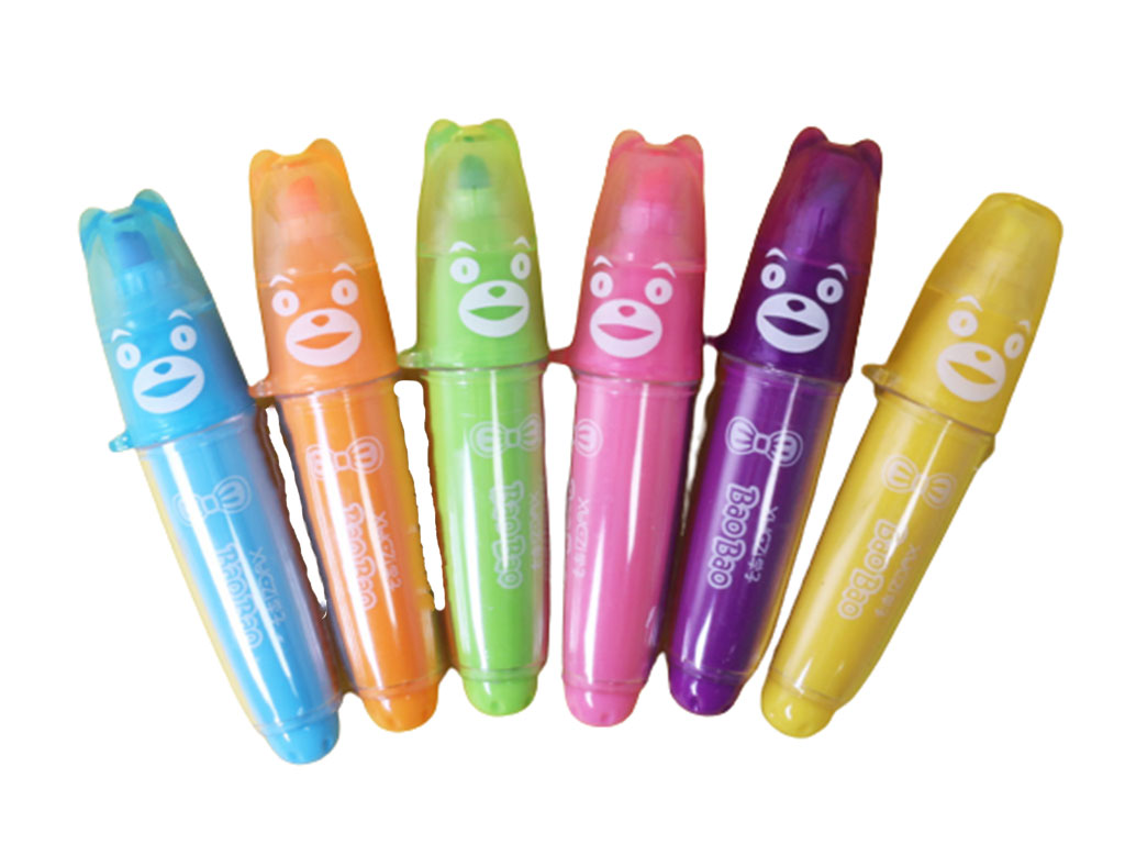 ماژیک هایلایت مینی 6 رنگ باو باو bao bao