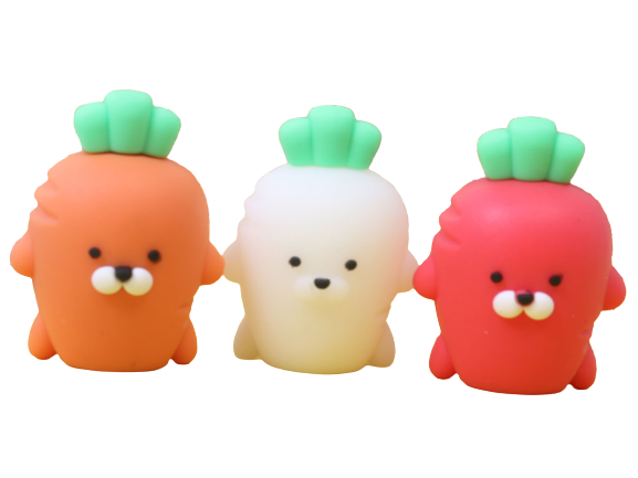 تراش طرح هویج به همراه پاک کن