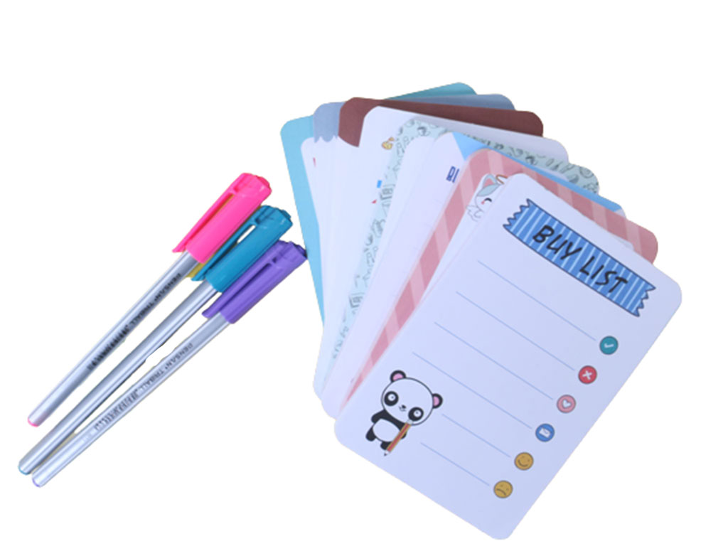 دفترچه یادداشت مدل لیست خرید (بای لیست)