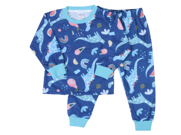 بلوز و شلوار راحتی پسرانه طرح دایناسور کیدومکس kido max