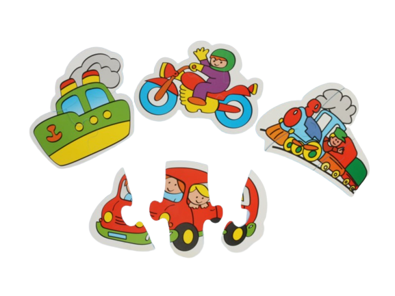 پازل 3 تکه حمل و نقل goldoone