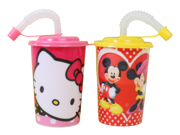 لیوان نی دار فانتزی دخترانه