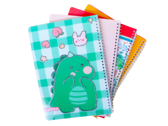 دفتر مشق سیمی 50 برگ با جلد فانتزی اکلیلی الوند