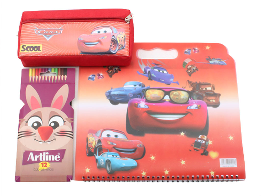 دفتر نقاشی سیمی  دسته دار (تنوع طرح)