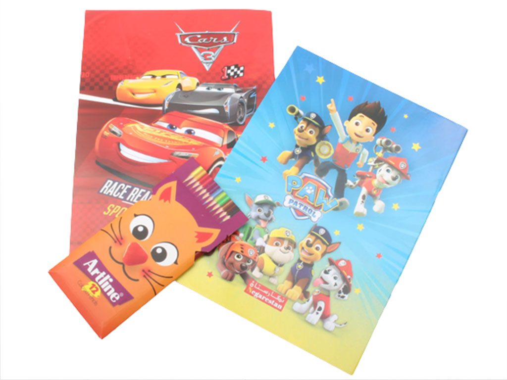 دفتر نقاشی 20  برگ  A4