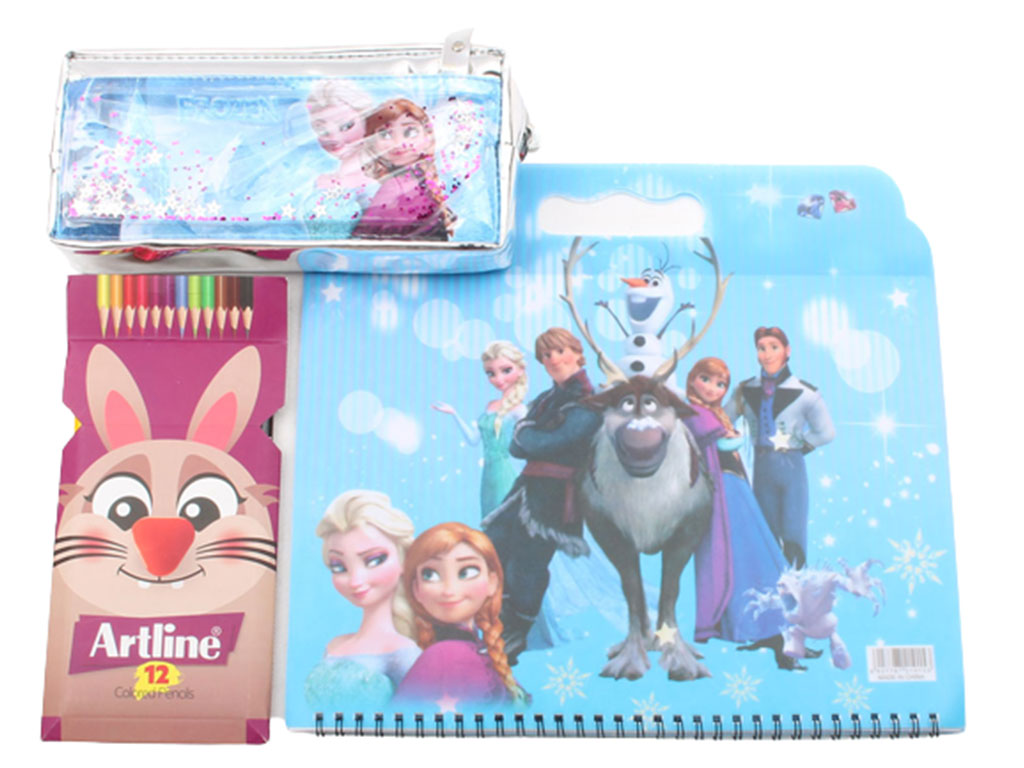 دفتر نقاشی سیمی  دسته دار (تنوع طرح)