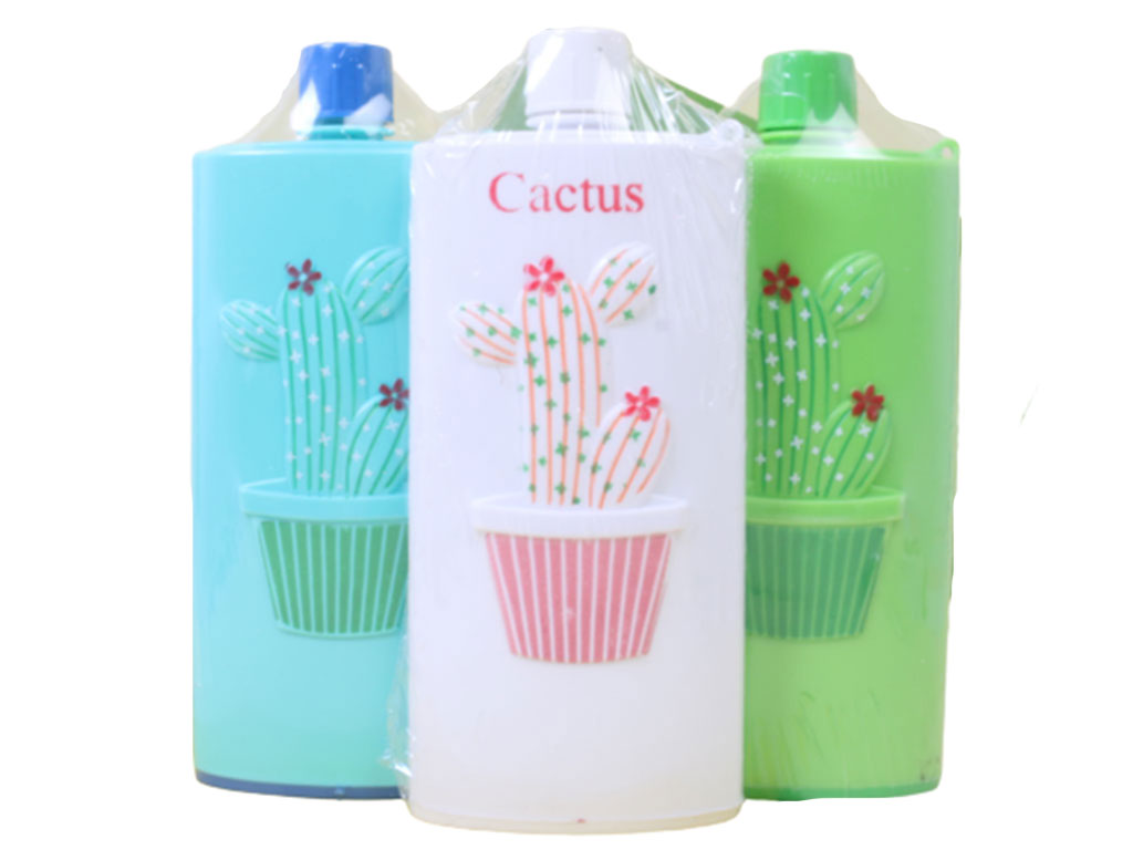 قمقمه کتابی طرح کاکتوس