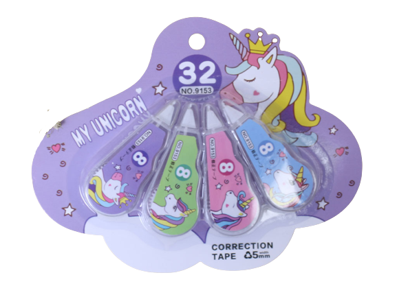 لاک غلط گیر مدل نواری 4 عددی طرح اسب تک شاخ