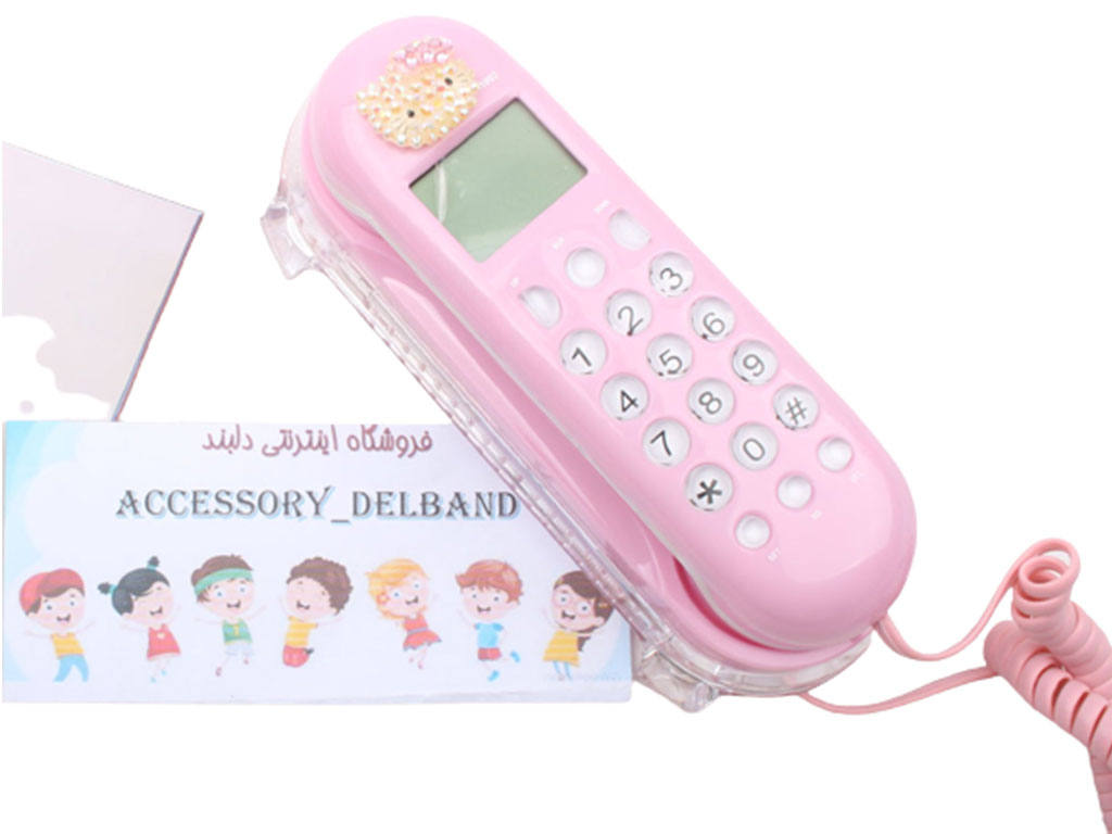 تلفن رومیزی و دیواری Hello kitty