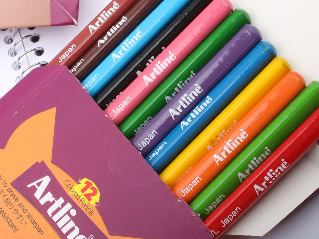 مداد رنگی 12 رنگ Artline