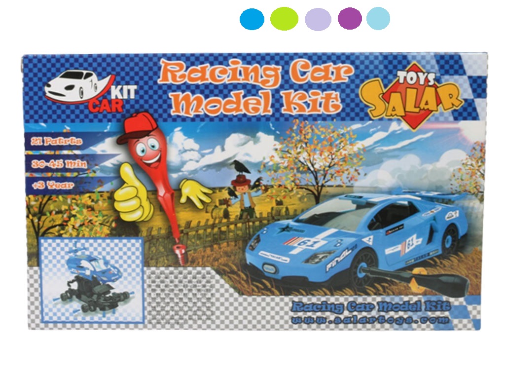 اسباب بازی ساختنی طرح ماشین مسابقه ای کارکیت سالار تویز