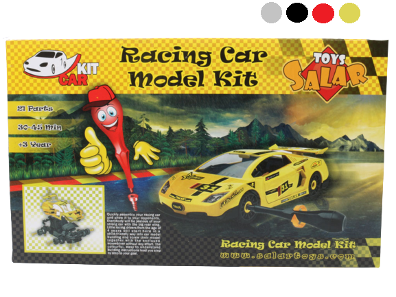 اسباب بازی ساختنی طرح ماشین مسابقه ای کارکیت 21 قطعه سالار تویز