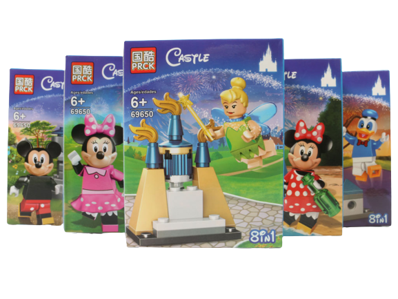 لگو شخصیت های کارتونی سری castle برند پرک prck