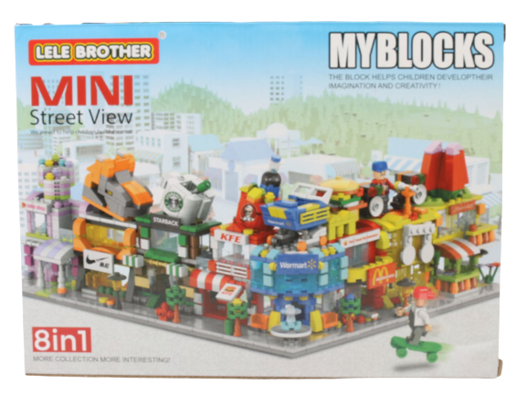 لگو شهرسازی سری مینی استریت ویو له له برادر lele brother