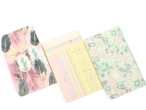 دفترچه یادداشت فانتزی (تنوع طرح و رنگ)