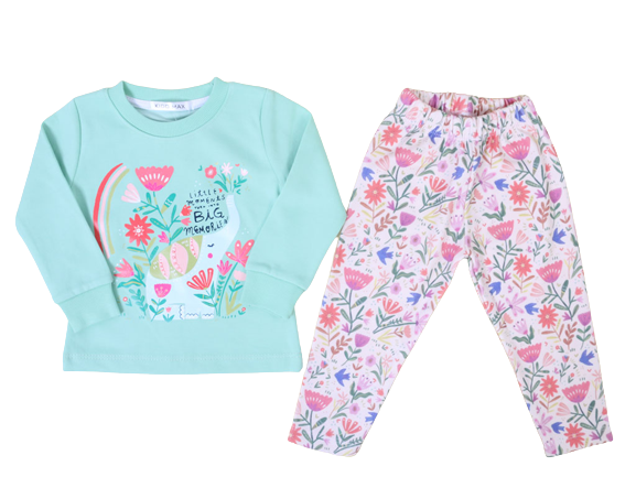 بلوز و شلوار راحتی دخترانه کیدومکس kido max