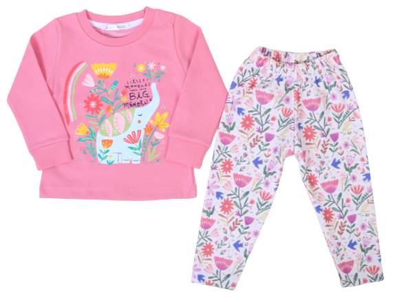 بلوز و شلوار راحتی دخترانه کیدومکس kido max