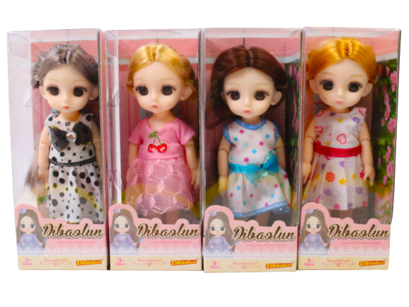 عروسک مفصلی طرح دختر