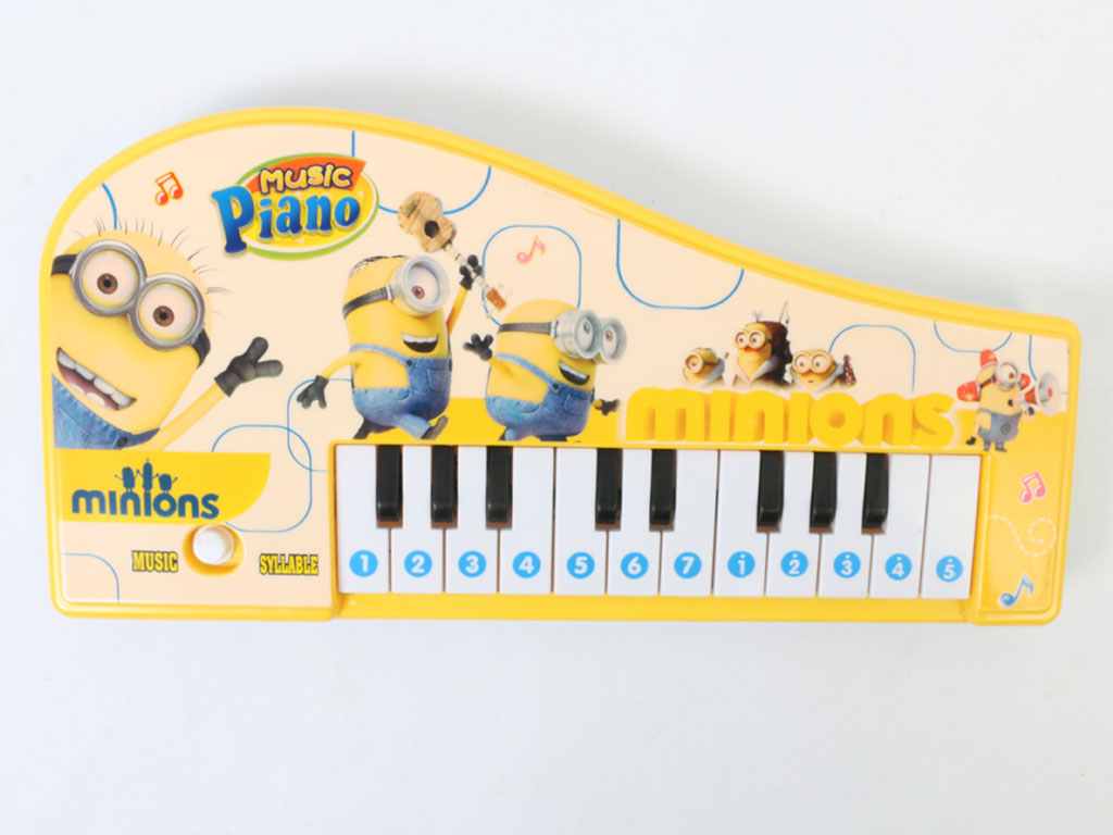 پیانو اسباب بازی طرح شخصیت های کارتونی