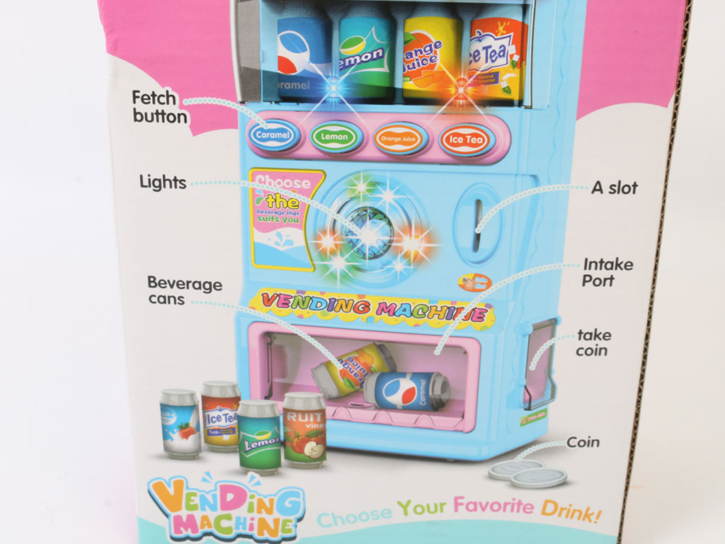 دستگاه فروش خودکار نوشیدنی موزیکال اسباب بازی