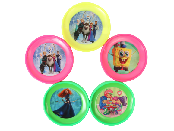 اسباب بازی چسبونک بشقابی طرح دار